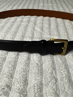 Stono Mountain Genuine Leather Belt – Black | Size Medium